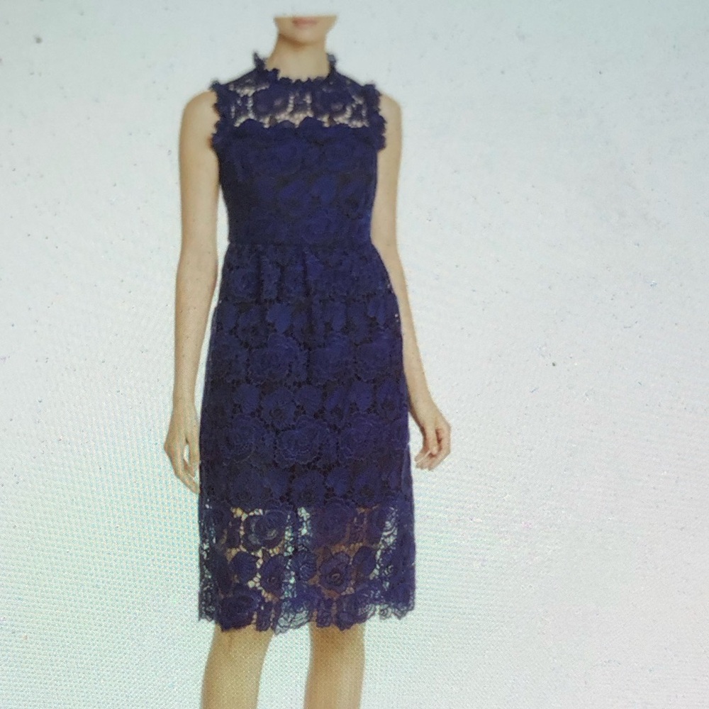 NWOT Kate Spade Beautiful Navy Blue Dress